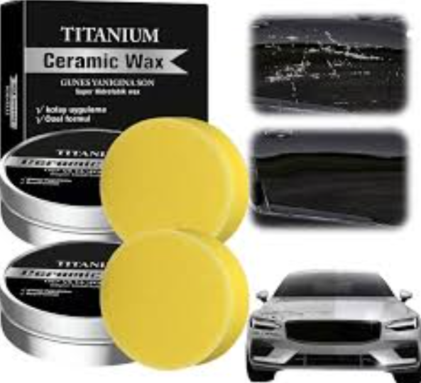 Car Wax Ceramic Coating - 100g Profesjonalny Tytanowo-Ceramiczny Wosk w Kremie