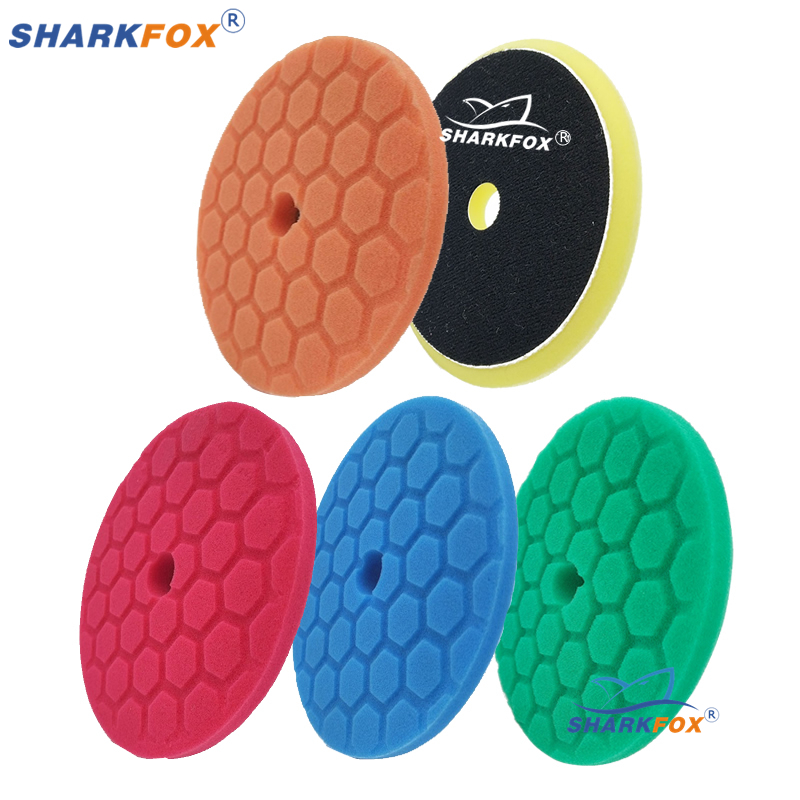 Polish Pad Set Buffer - Sharkfox 5 sztuk/zestaw 5 cali (125mm)