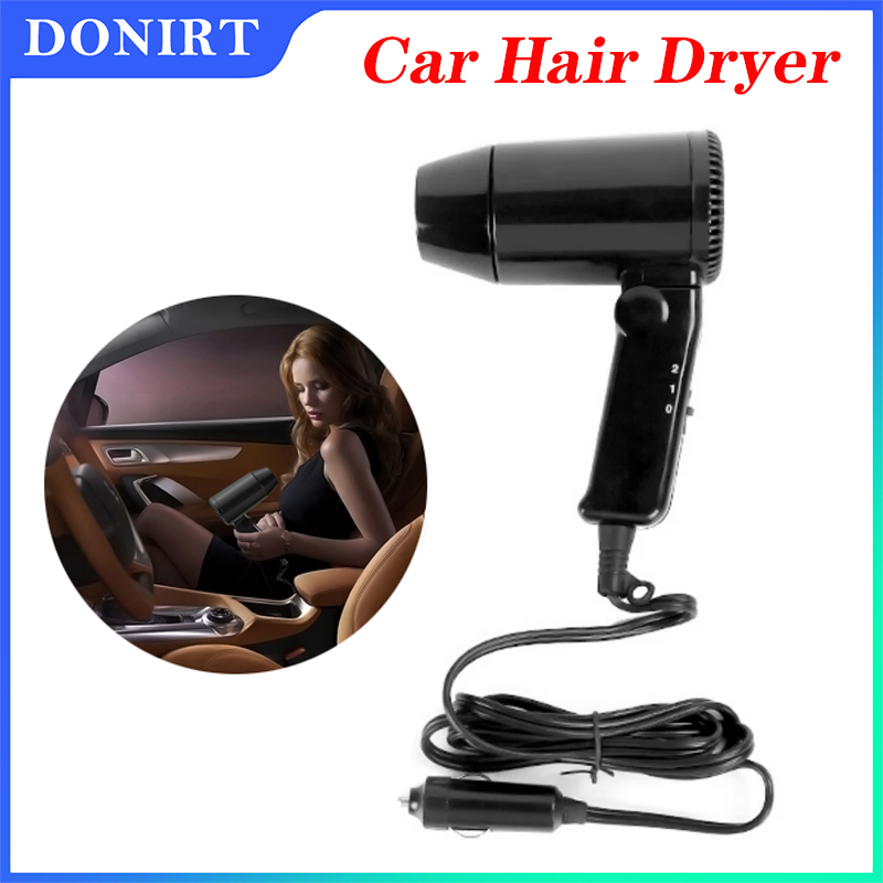 Dryer Car Blower - Przenośna samochodowa suszarka do włosów 12V