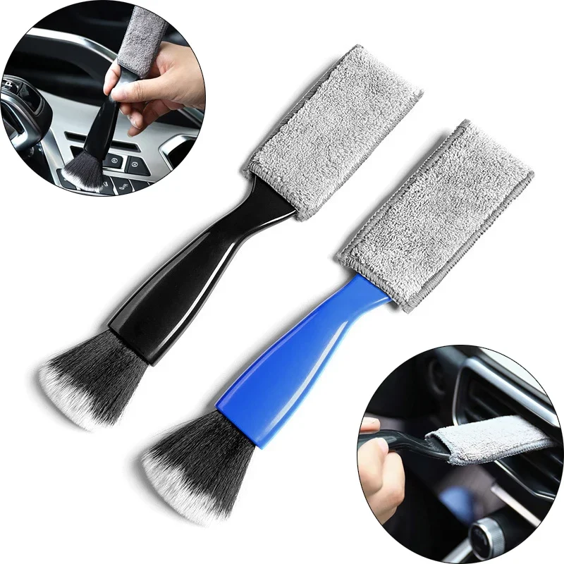 Car Cleaning Brush - Dwustronna klimatyzacja samochodowa Wylot powietrza Klimatyzator