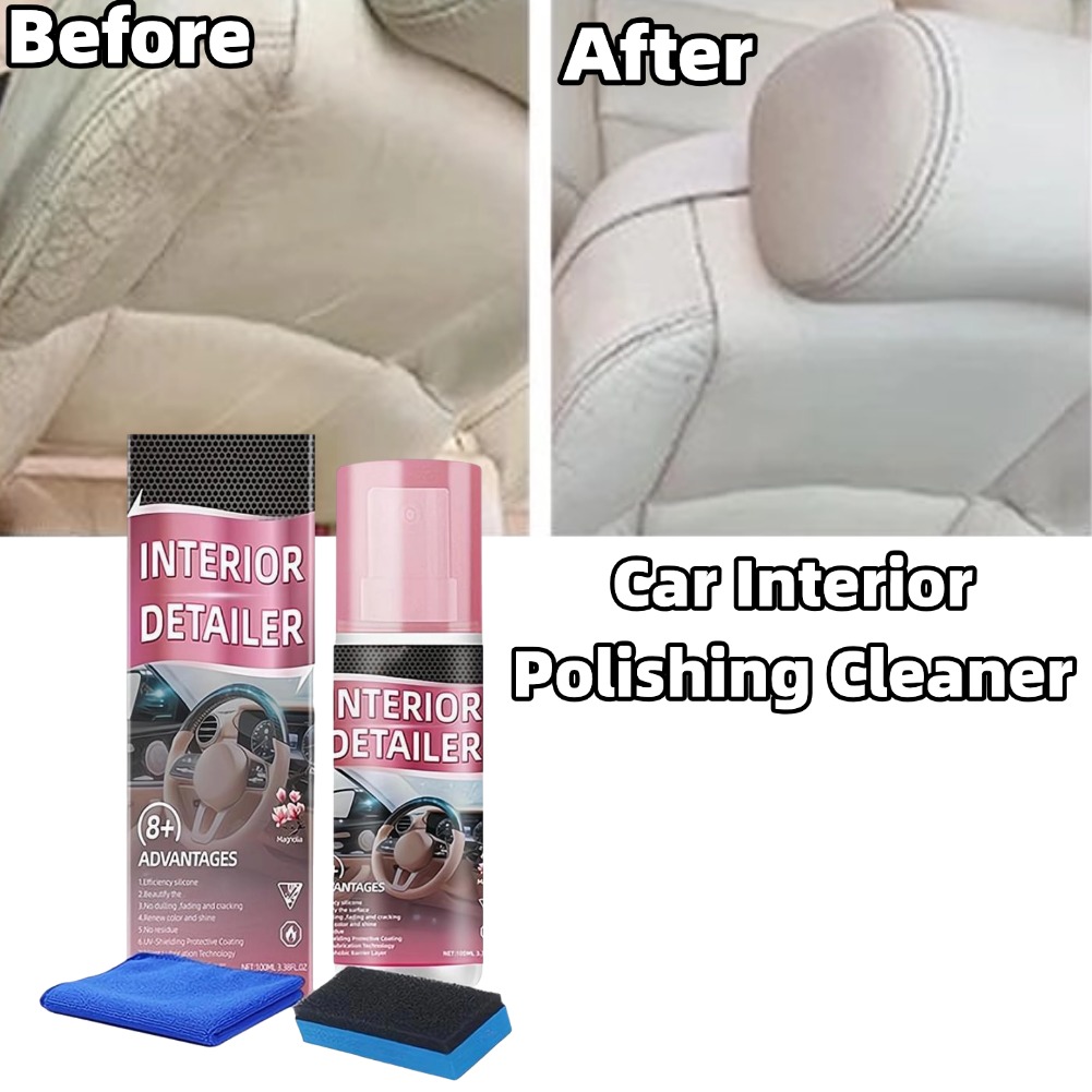 Leather Cleaner Interior - 100ml Środek do polerowania wnętrza samochodu,