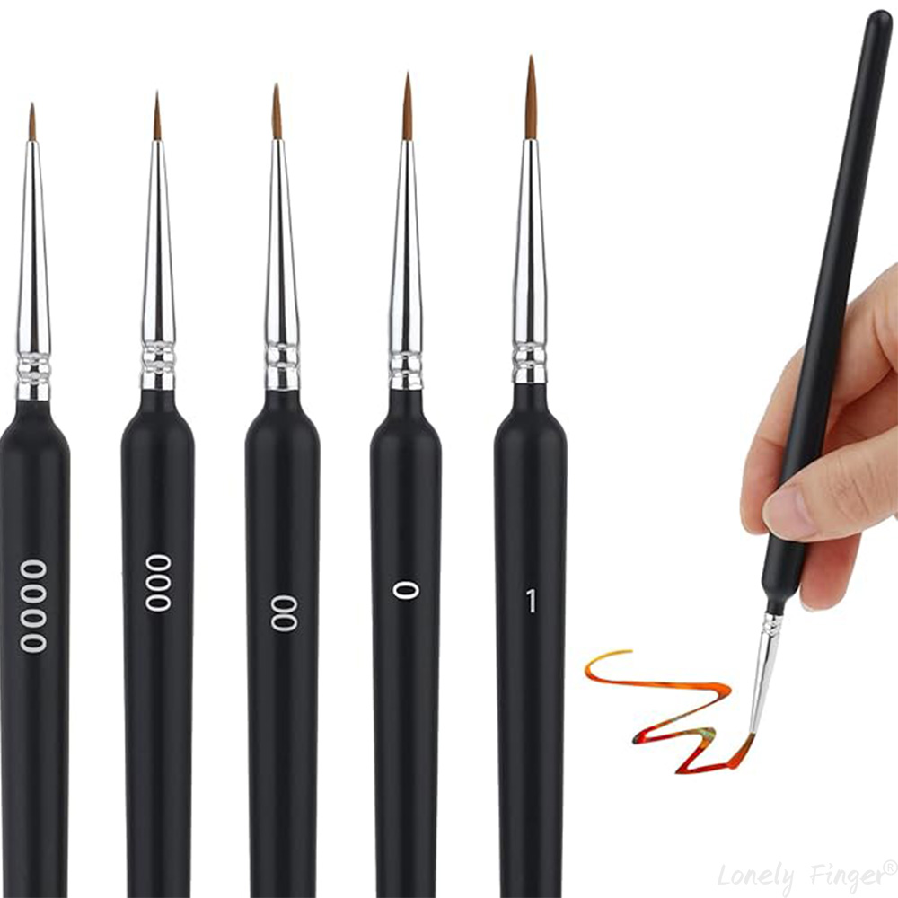 Detailing Brush Set - Zestaw pędzli do malowania 5/11 szt.,