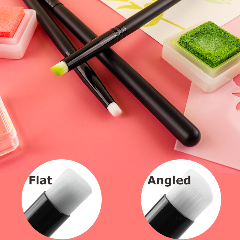 Detailing Brush Set - 3 sztuk/zestaw płaski/kątny szczegółowy zestaw pędzli