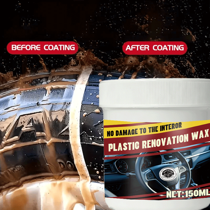 Trim Restorer Plastic - 150G Plastikowy Wosk Renowacyjny Długotrwały Połysk