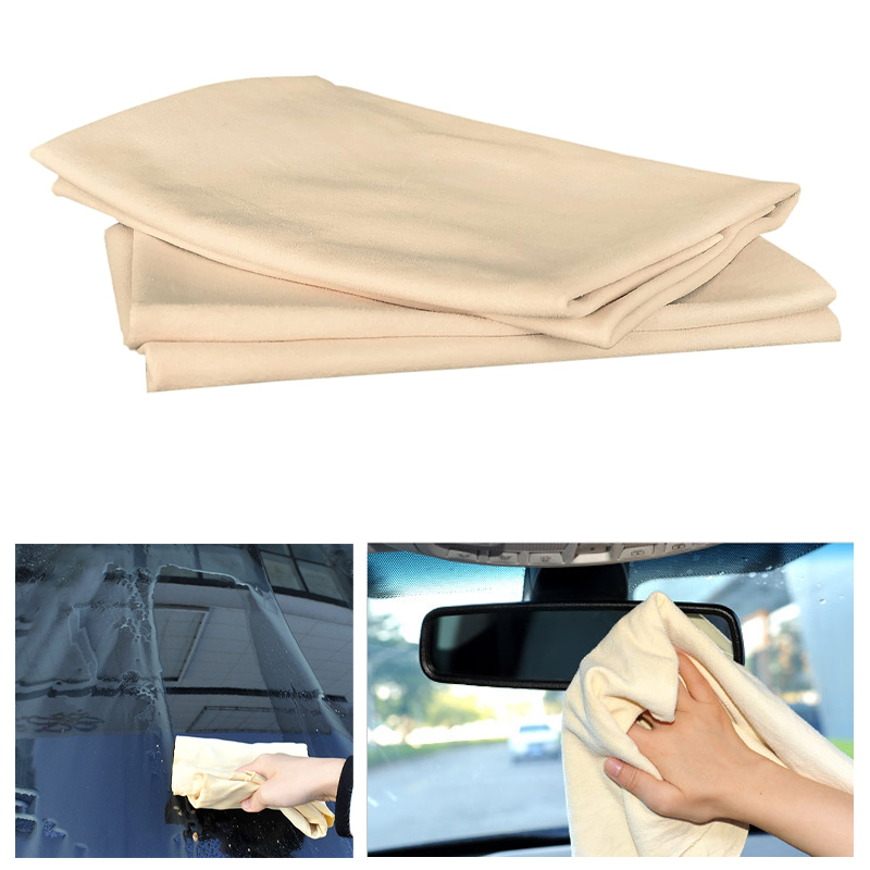 Interior Detailing Kit - Naturalne ręczniki do mycia samochodu ze
