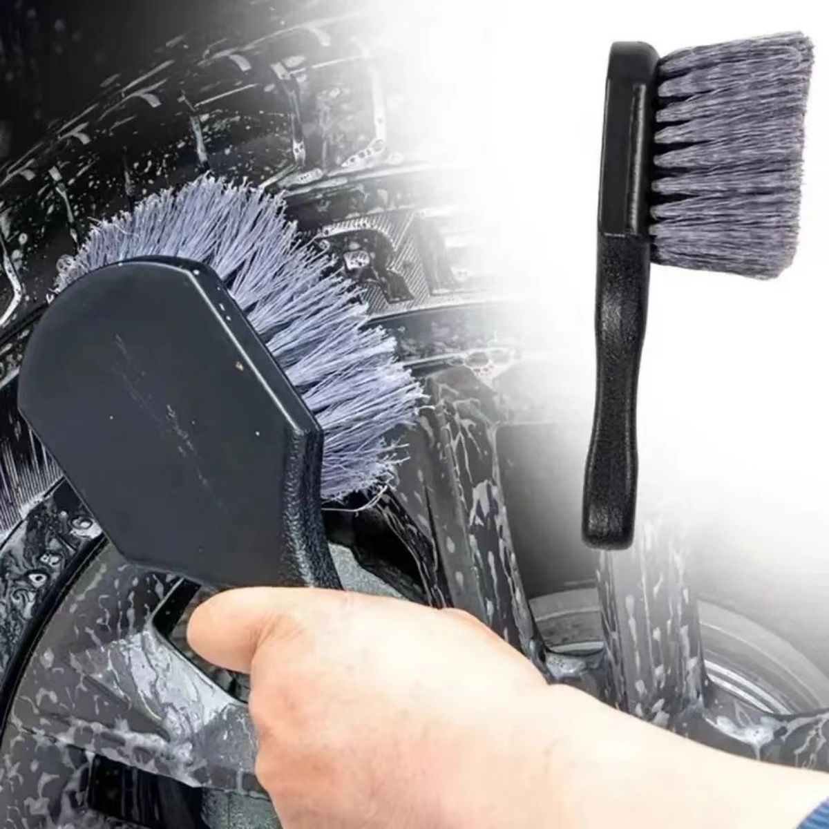 Detailing Brush Set - Szczotka do czyszczenia kół samochodowych Szczotka
