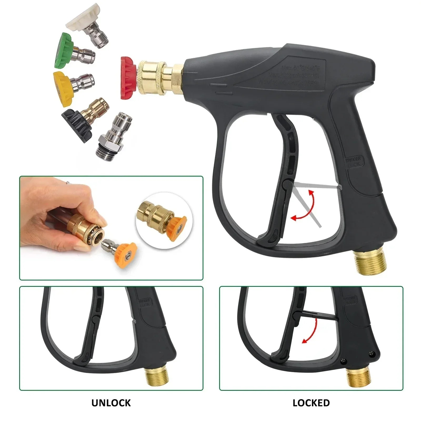 Zestaw pistoletu do pianownicy – Pressure Washer Foam Gun recenzja i cena