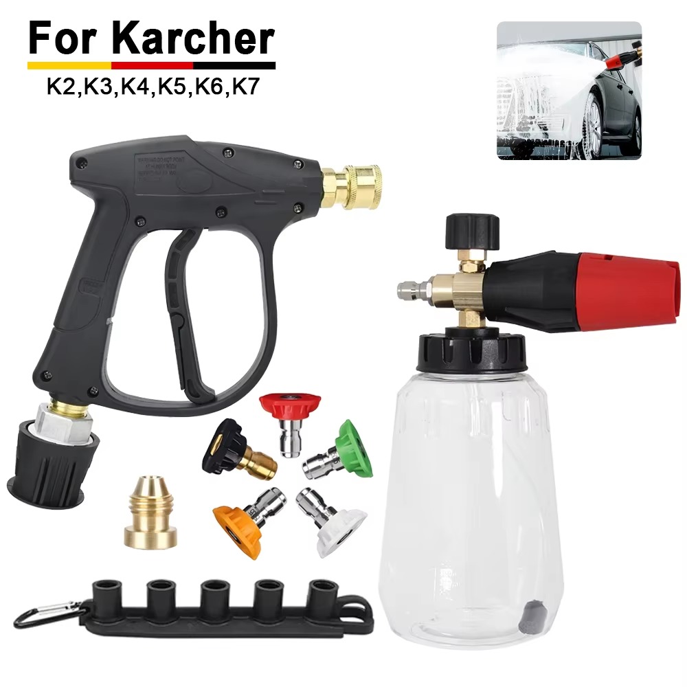Zestaw lanca do pianownicy kom – Pressure Washer Foam Gun recenzja i cena