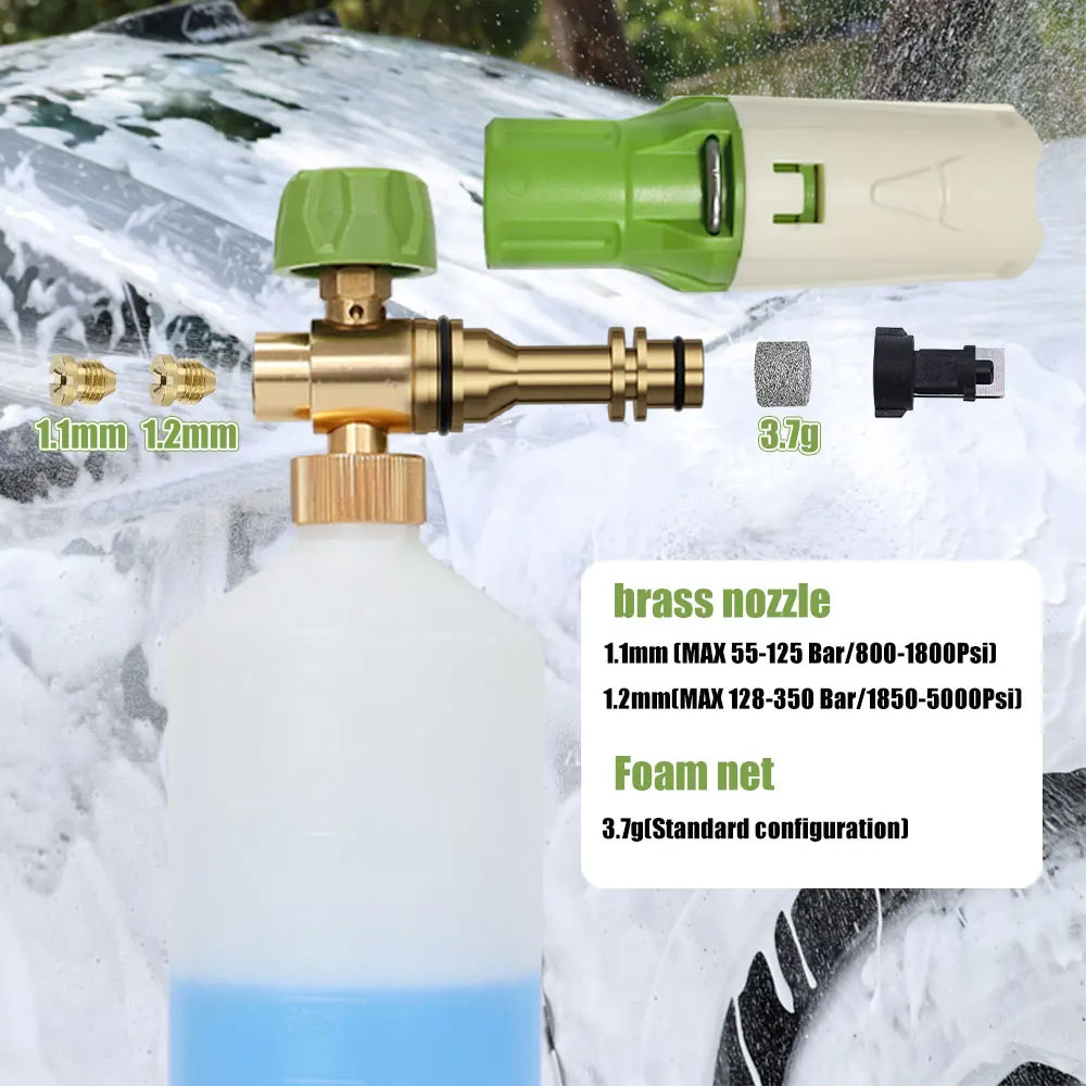 Pistolet do piany aluminiowej  – Foam Cannon Car Wash recenzja i cena
