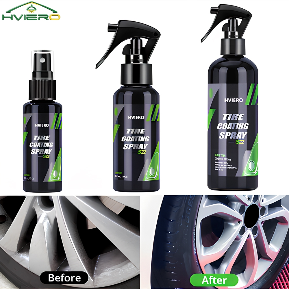 Błyszczyk do opon HVIERO S22 S – Tire Shine Spray Sealant recenzja i cena