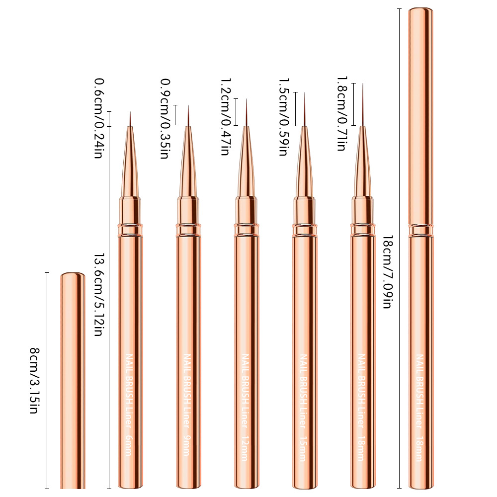Zestaw pędzli do zdobienia paz – Detailing Brush Set recenzja i cena