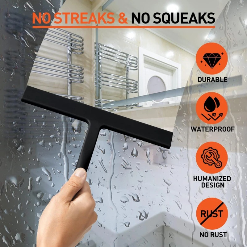 Zestaw silikonowych ściągaczek – Glass Cleaner Streak recenzja i cena