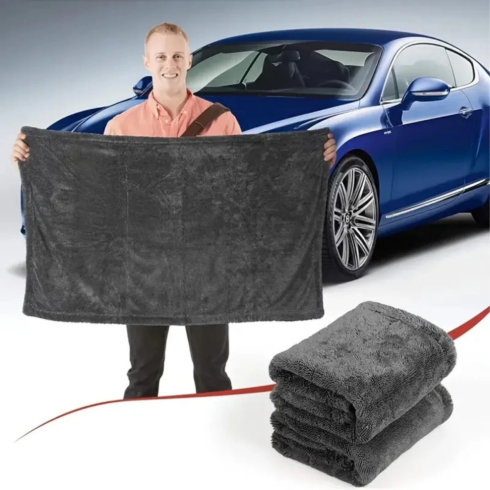 Duża, ciemnoszara ściereczka z – Microfiber Towel Detailing recenzja i cena