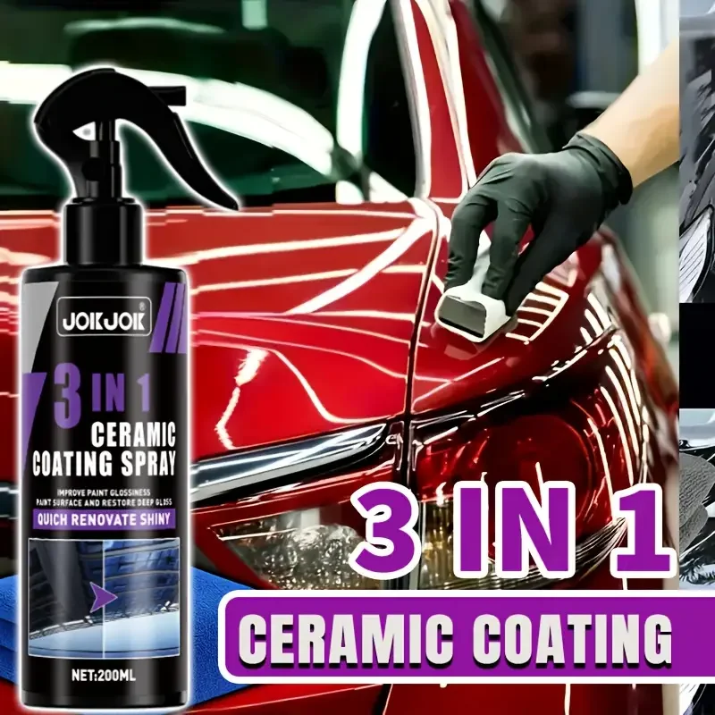 Spray ceramiczny 3 w 1 do samo – Car Wax Ceramic Coating recenzja i cena