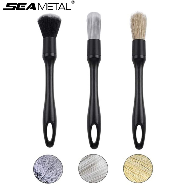 SEAMETAL 3szt Szczotka do czys – Interior Detailing Kit recenzja i cena